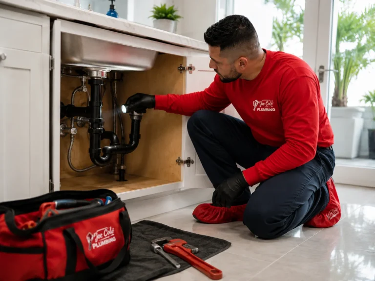 Professional drain cleaning services by Joe Cole Plumbing